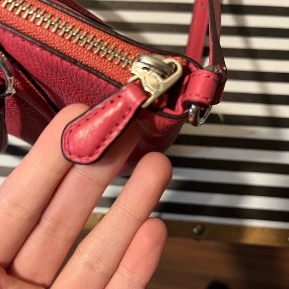 Leather pink Coach purse - Picture 5 of 11